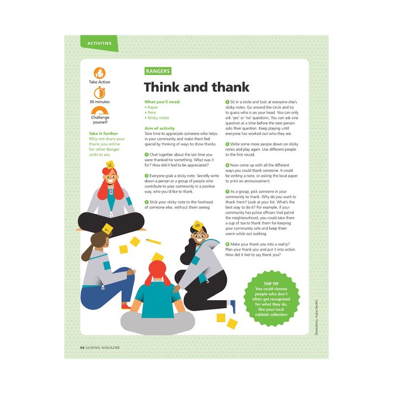 Rangers UMA - take action - think and thank