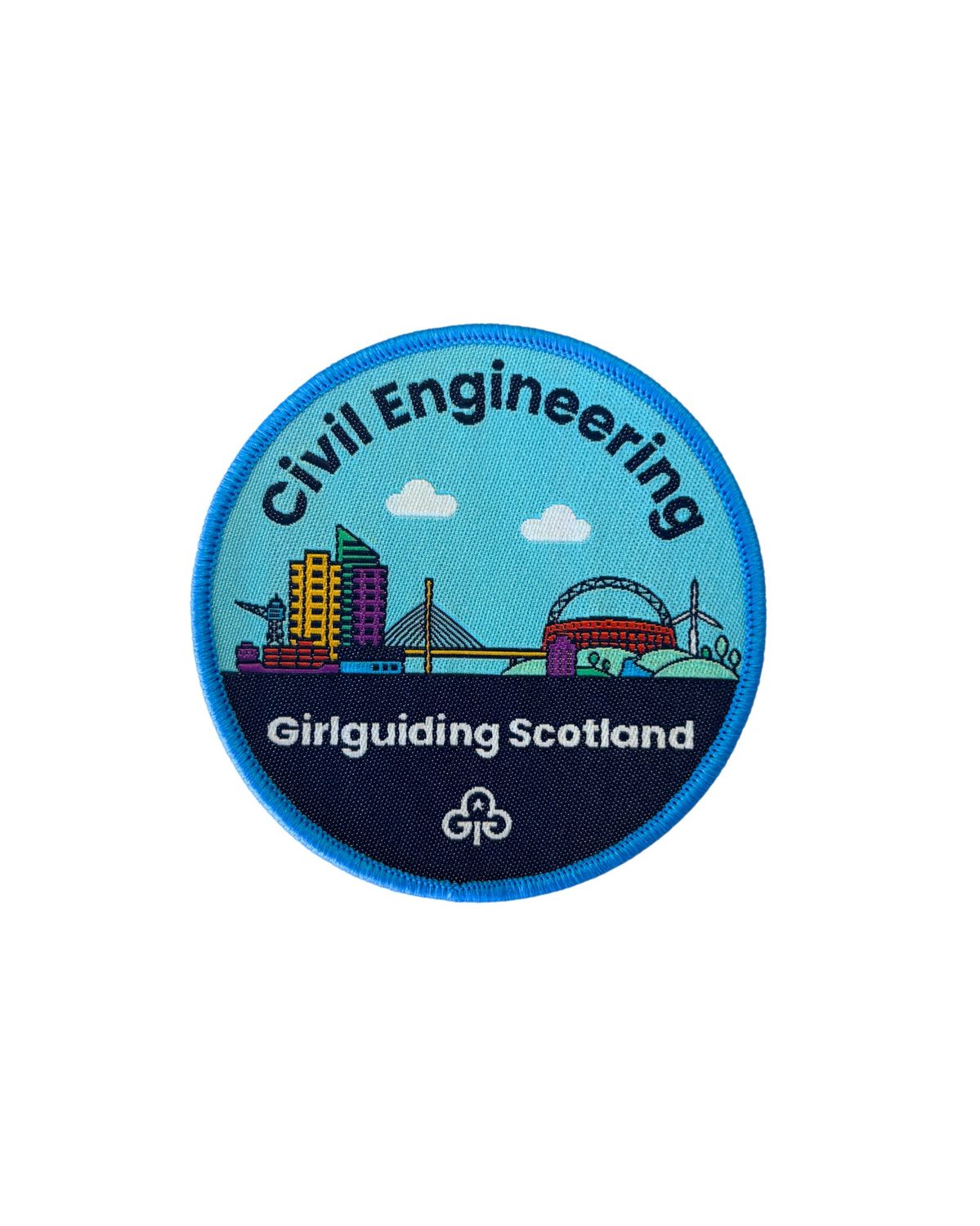 Woven badge