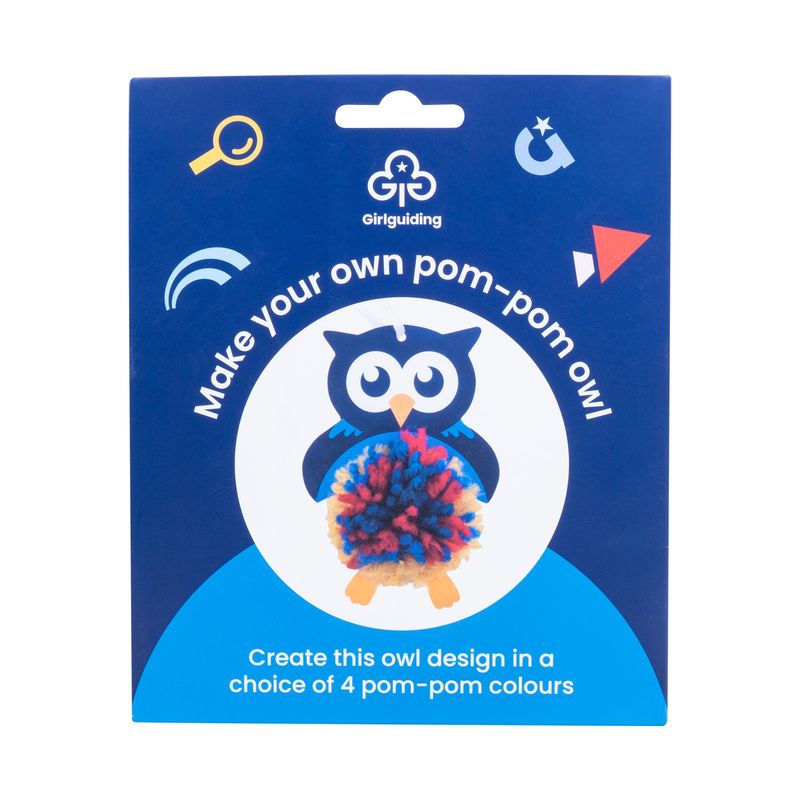 DIY owl kit - pom pom