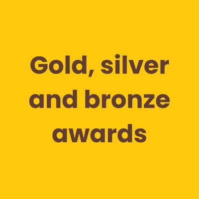 Gold, Silver &amp; Bronze Awards