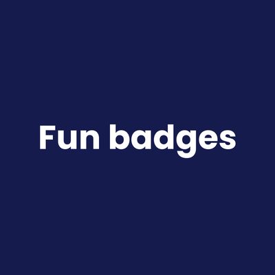 GGS Fun badges