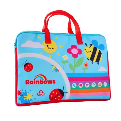 Rainbows book bag