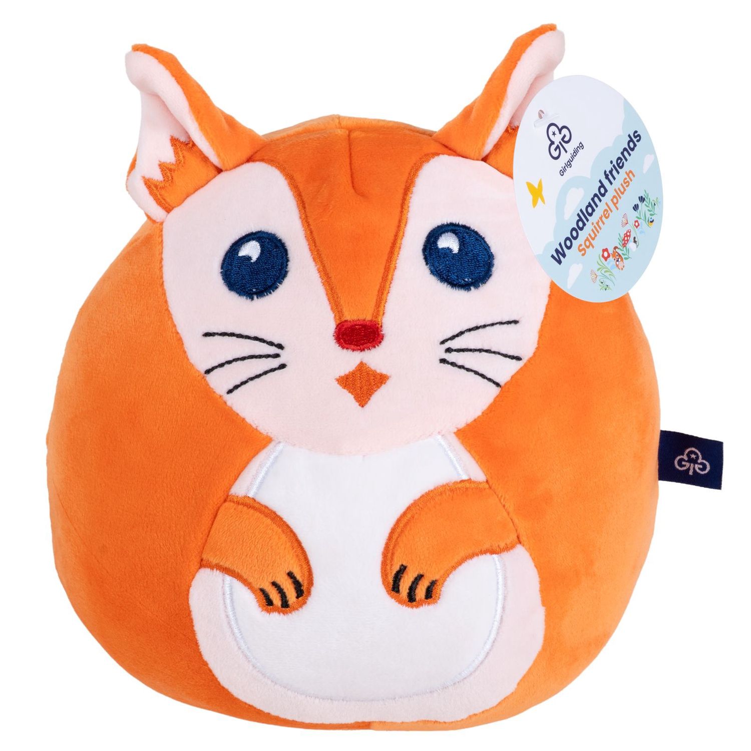 Squirrel soft plush character