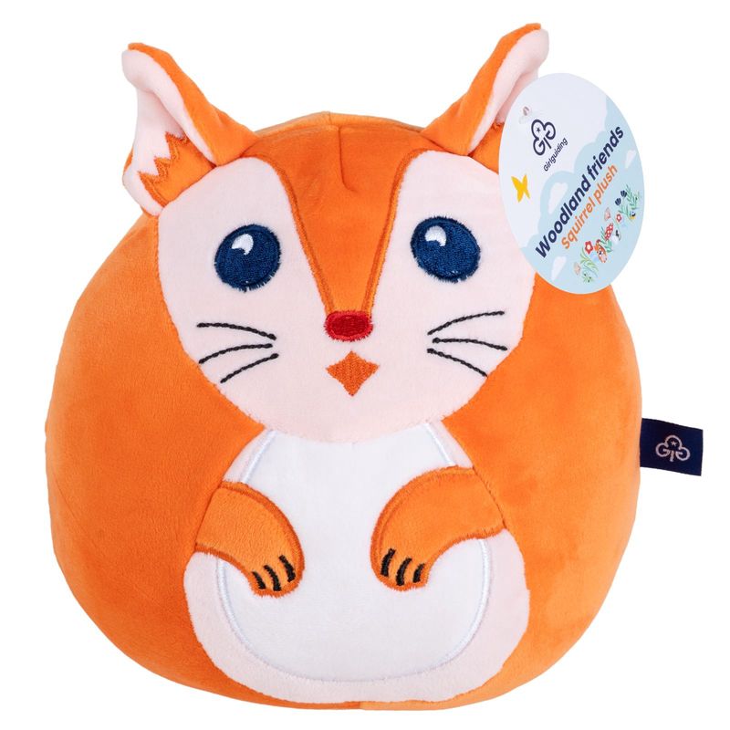 Squirrel soft plush character