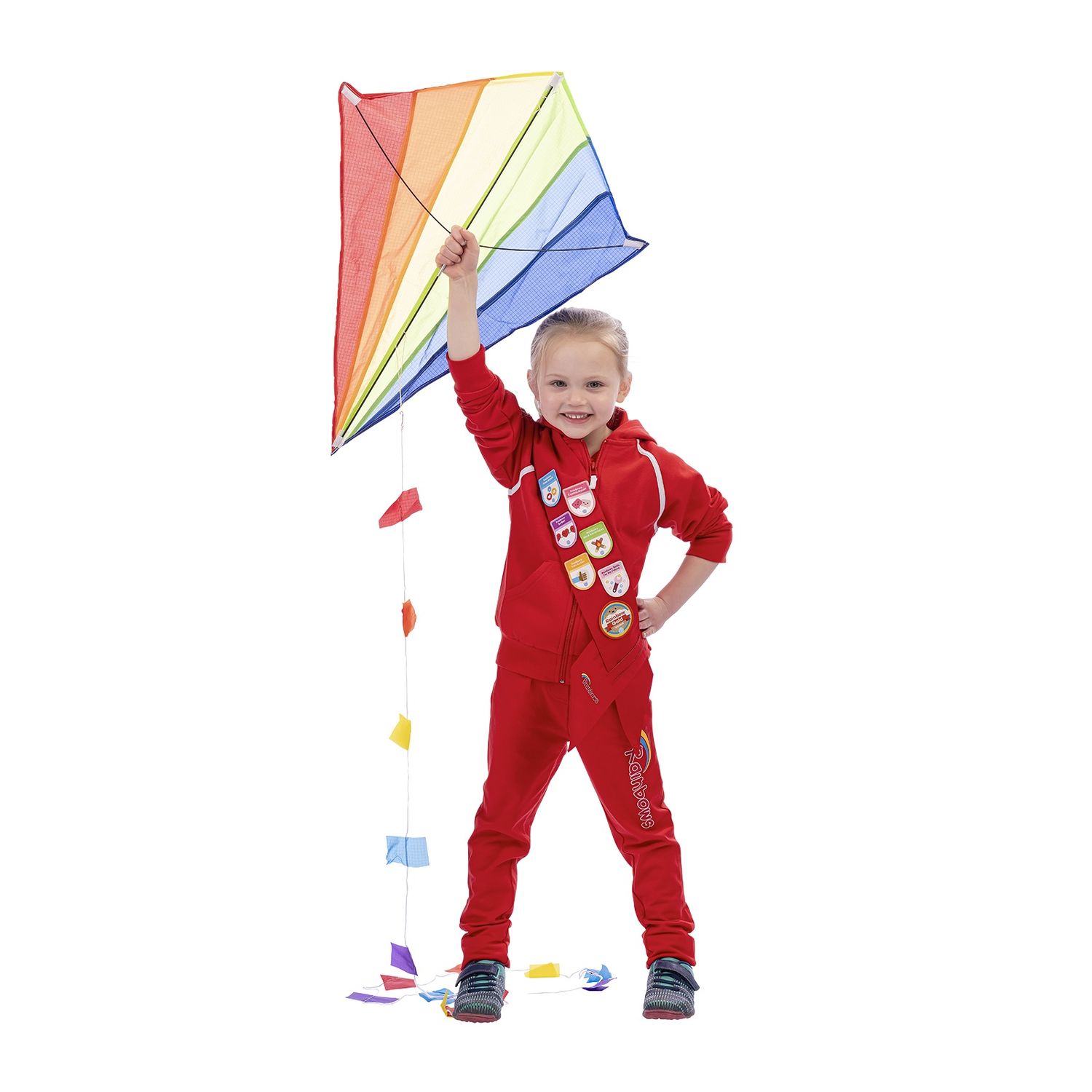 Rainbows badge sash
