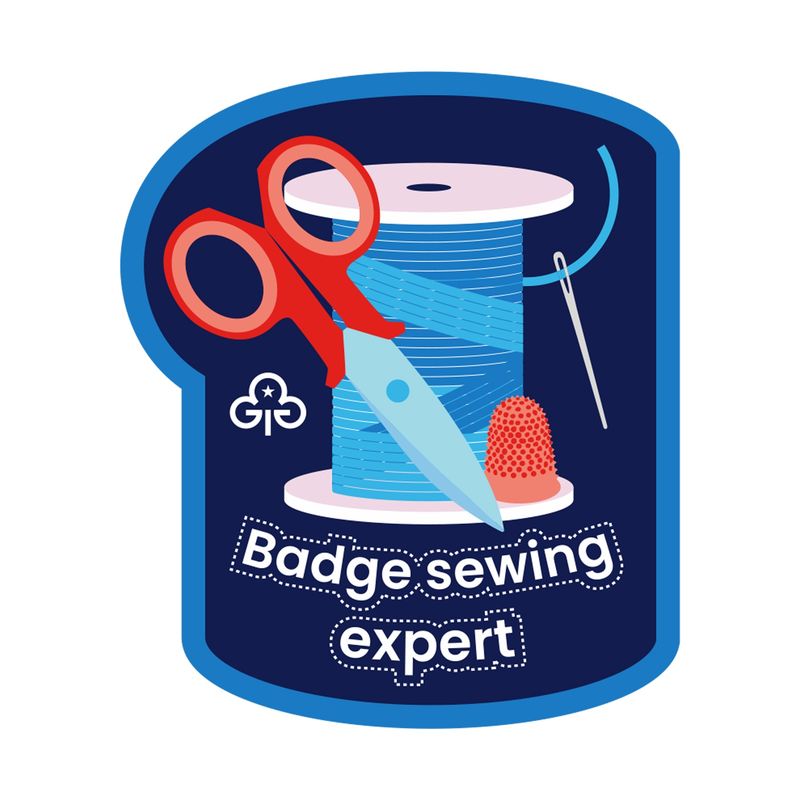 Badge sewing expert woven badge