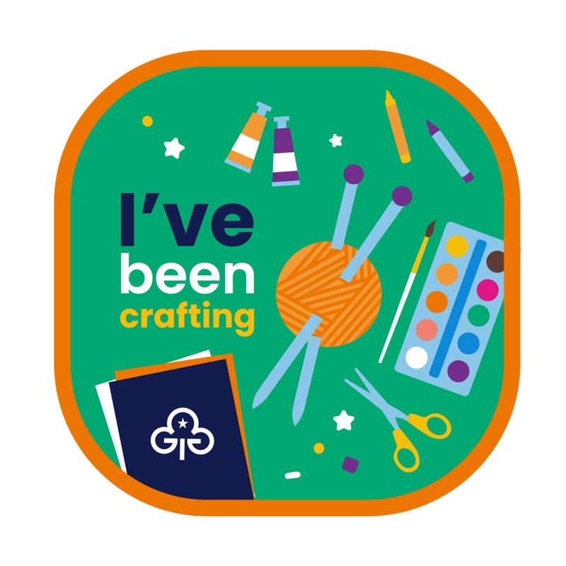 I've been crafting woven badge