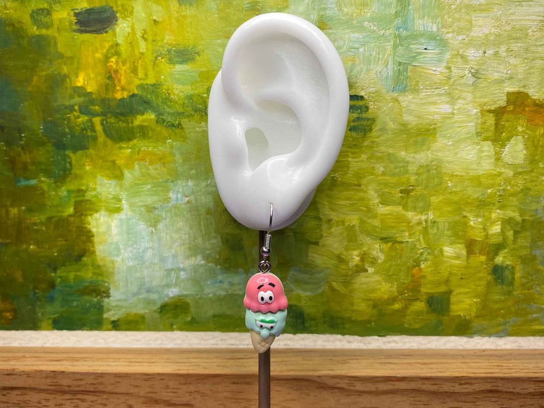 Arete cono de helado