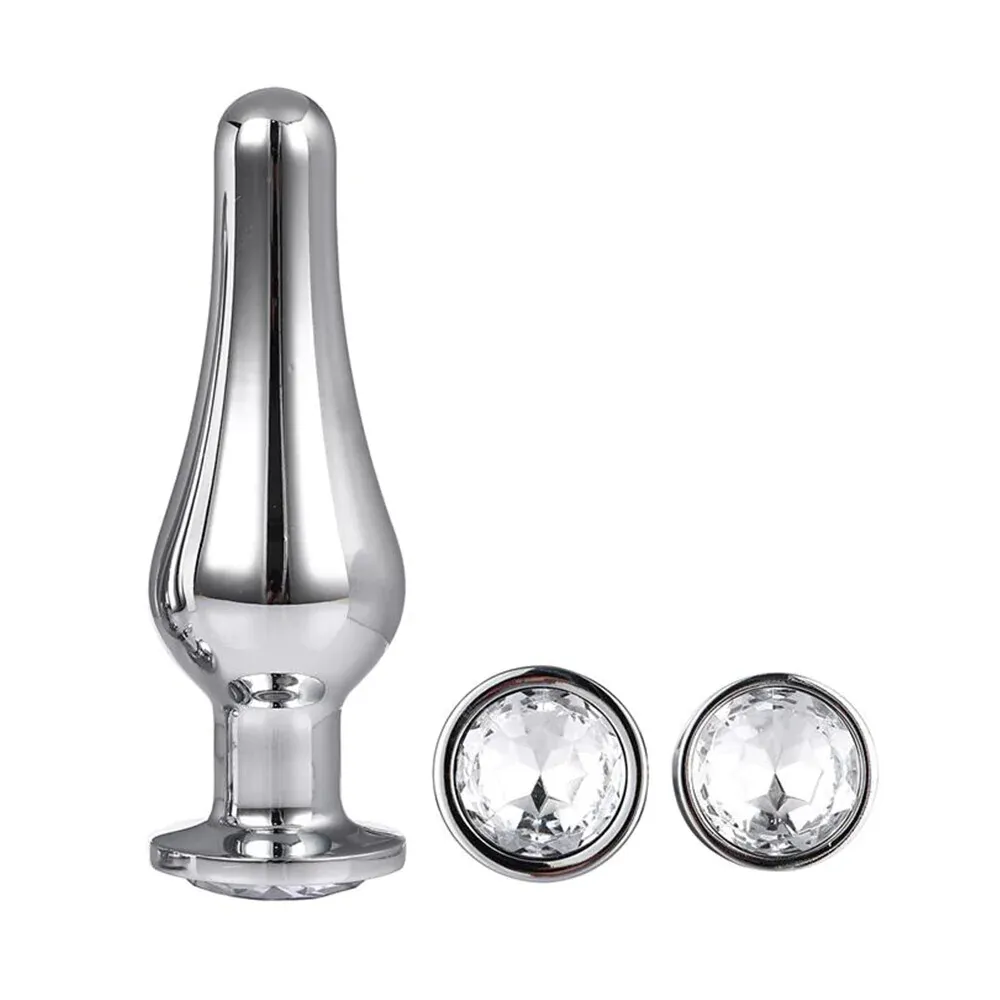 Royal Silver Butt Plug