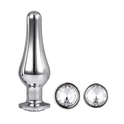 Royal Silver Butt Plug