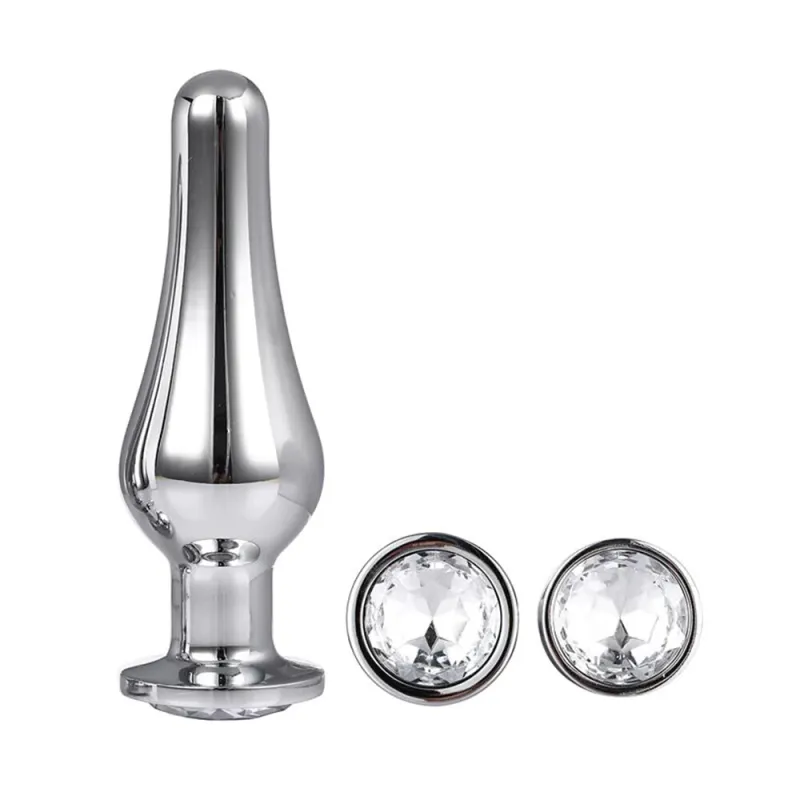 Royal Silver Butt Plug