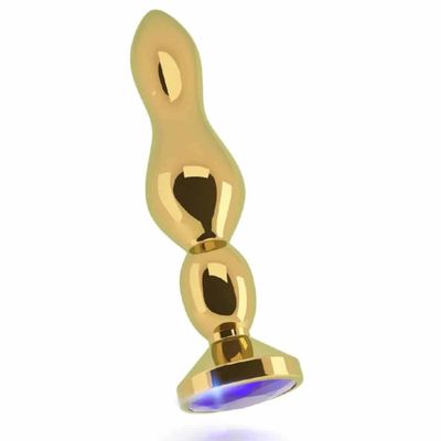 Gold Triple Deluxe Anal Plug
