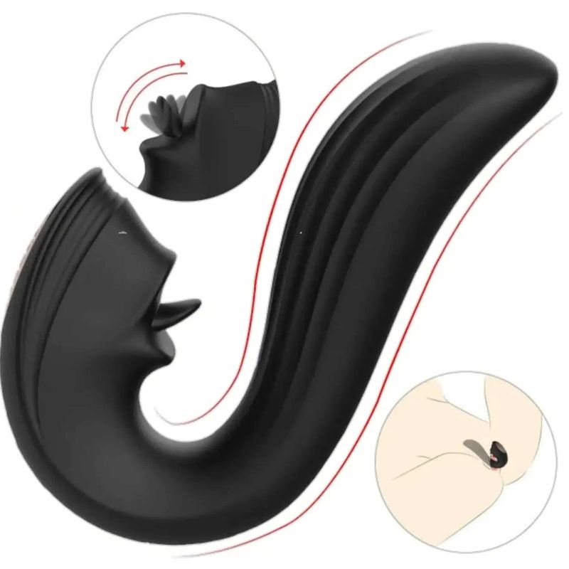 Zuri: Licking Luxury G-Spot & Clitoris Vibrator Zuri: Licking Luxury G-Spot & Clitoris Vibrator