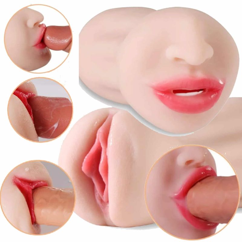 Realistic Double End Masturbator ( Vagina & Mouth) Realistic Double End Masturbator ( Vagina & Mouth)