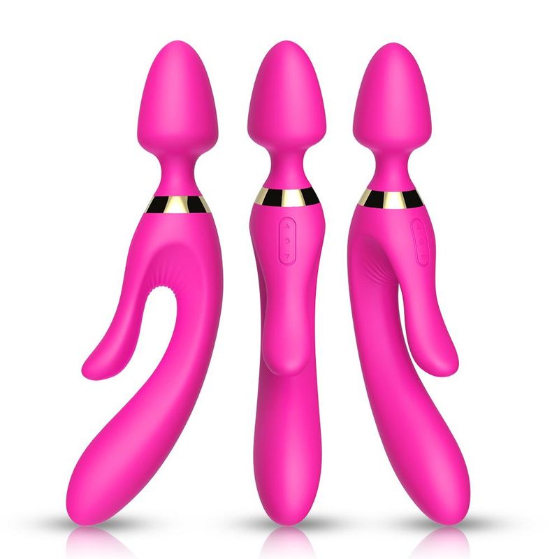 3 in 1 Curve Double Wand Vibrator 3 in 1 Curve Double Wand Vibrator
