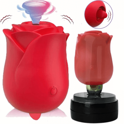 3 in 1 La-Rosa Sucking Licking Vibrator 3 in 1 La-Rosa Sucking Licking Vibrator