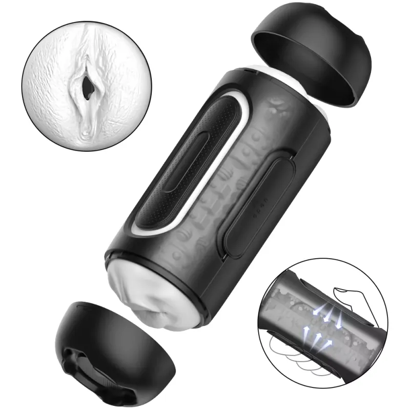 Ace-Pro Suction Ultimate Dual Channel Masturbator Ace-Pro Suction Ultimate Dual Channel Masturbator