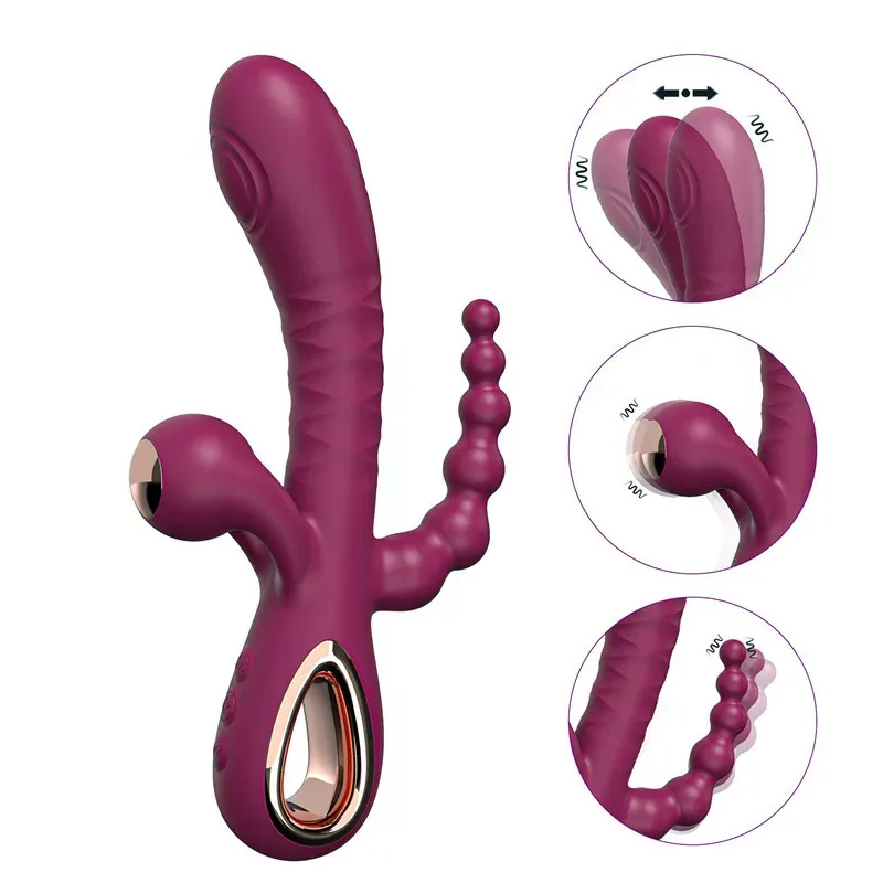 Aurora Love 3 in 1 Multifunctional Vibrator