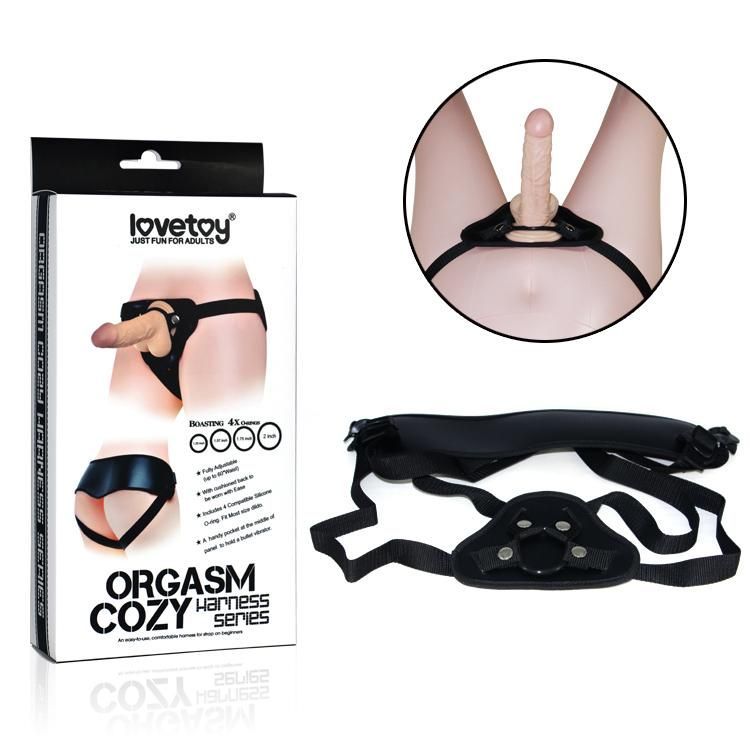 Black Orgasm Cozy Harness