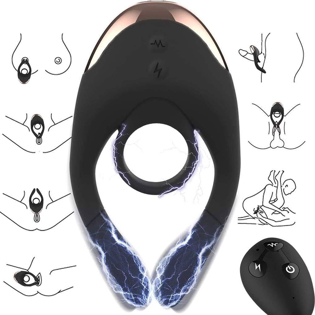 Buzz Pleasure Electric Stimulator Shock Cock Ring