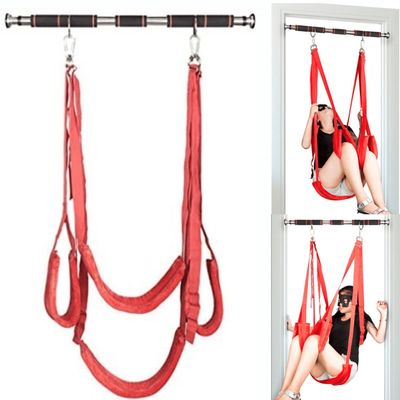 Lustful Red Sex Sling | Couples Sex Swing