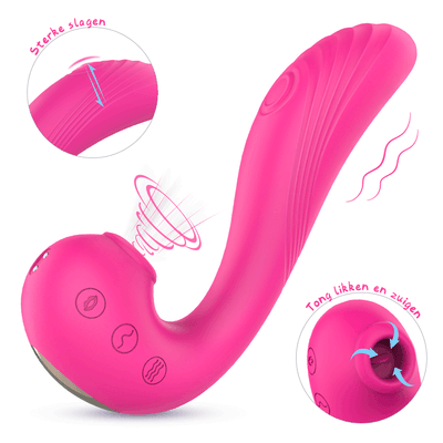 Echo 3 in 1 Clitoral Sucking Vibrator Echo 3 in 1 Clitoral Sucking Vibrator