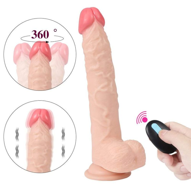 Everlast Thrusting Vibrating Dildo