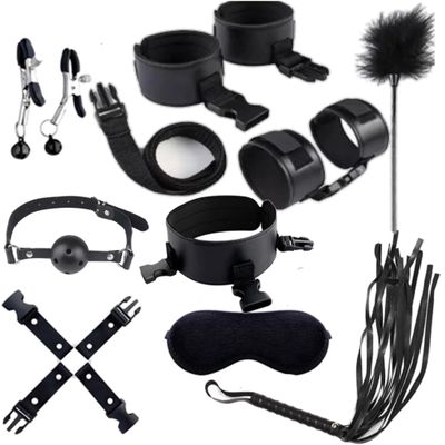 Erotic Play 13 Piece Bondage Set