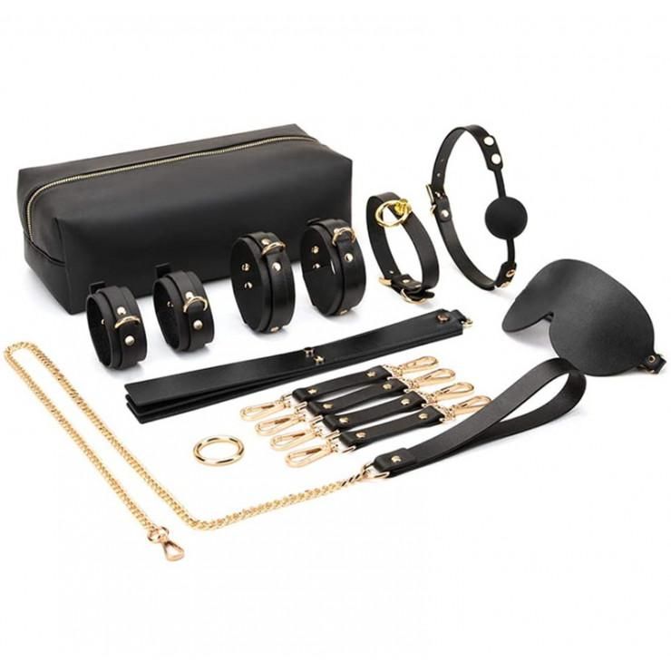 Exclusive Luxury Black Bondage Set Exclusive Luxury Black Bondage Set