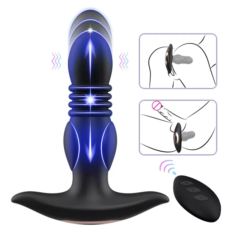Explosion 💥 Thrusting Anal Plug Remote Control Explosion 💥 Thrusting Anal Plug Remote Control