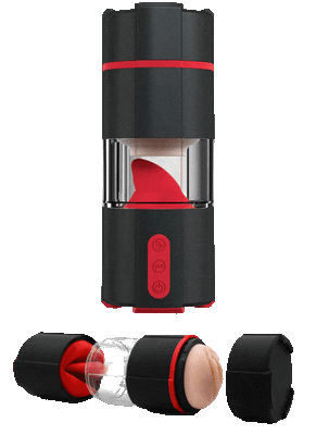 Flicking Tongue Automatic Masturbator Flicking Tongue Automatic Masturbator