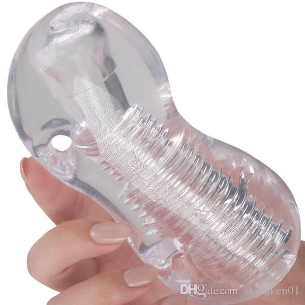 Handheld Transparent Masturbator Handheld Transparent Masturbator