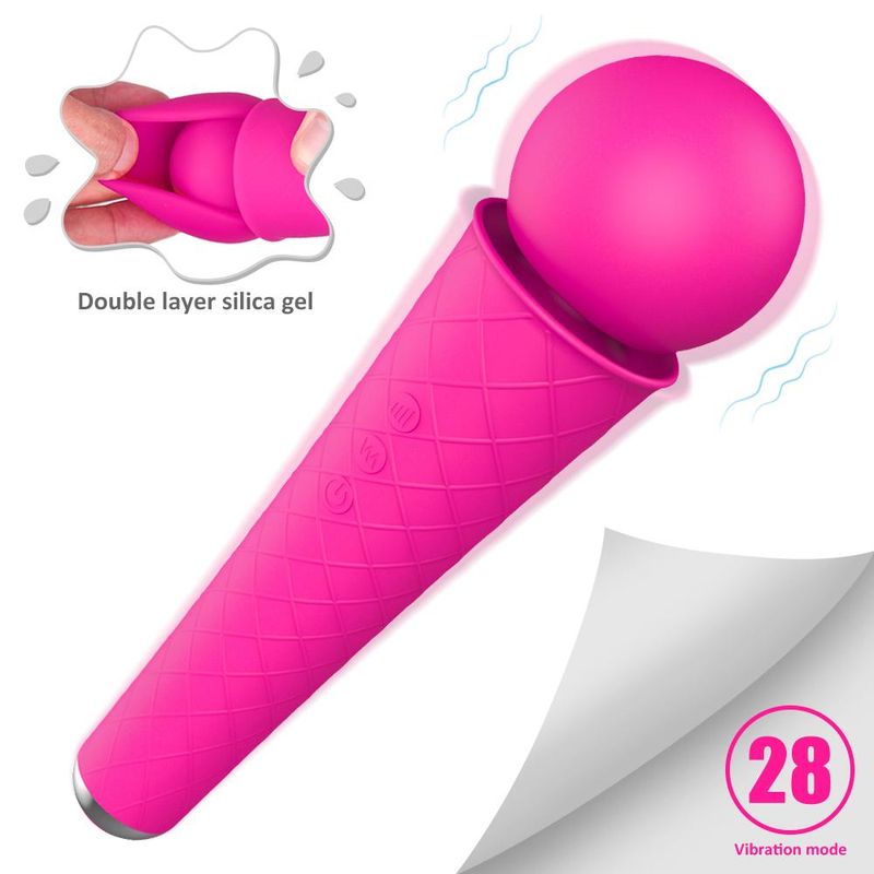 Heavenly Obsession 2 in 1 Massage Wand Heavenly Obsession 2 in 1 Massage Wand