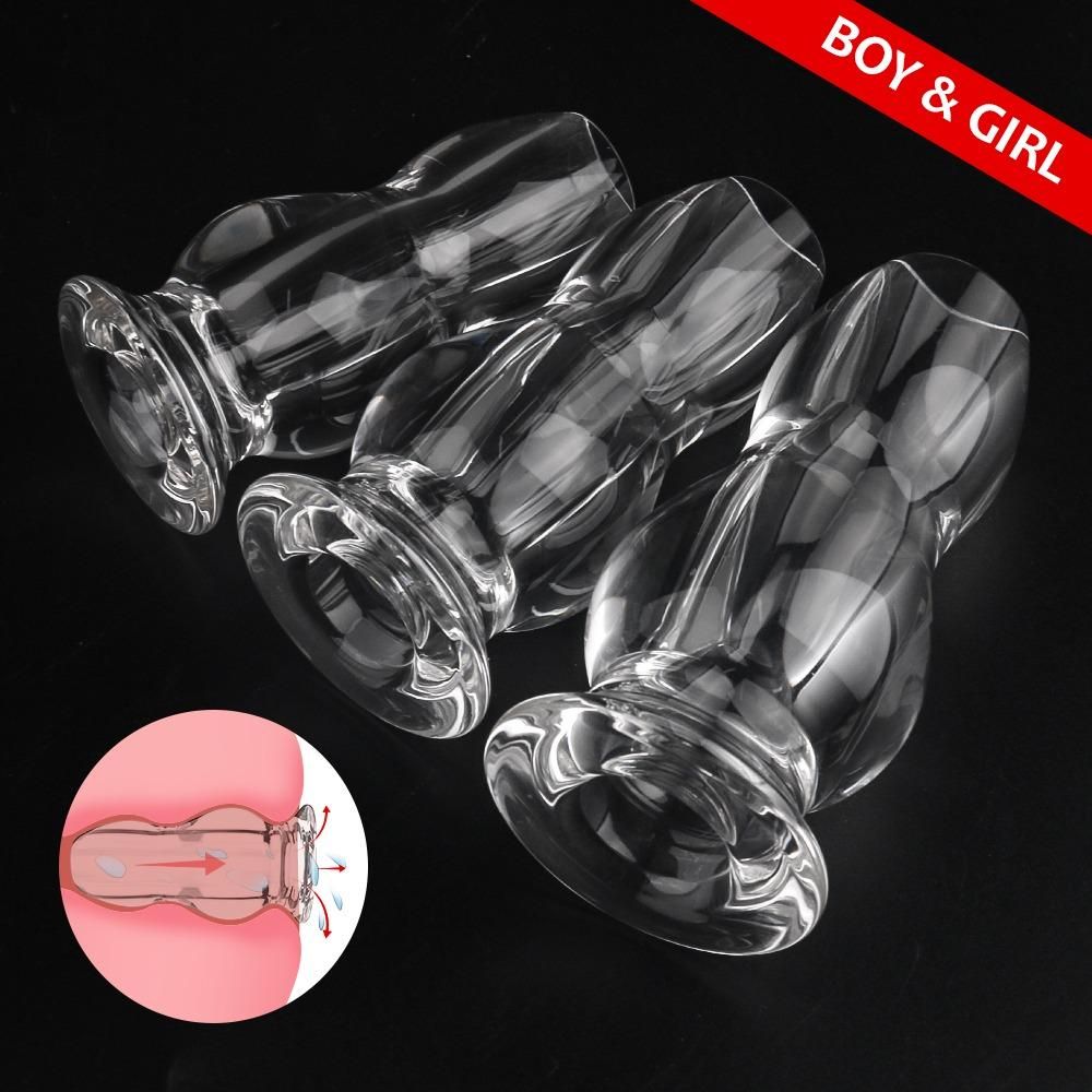Hollow Invisible Anal Butt Plug Set Hollow Invisible Anal Butt Plug Set