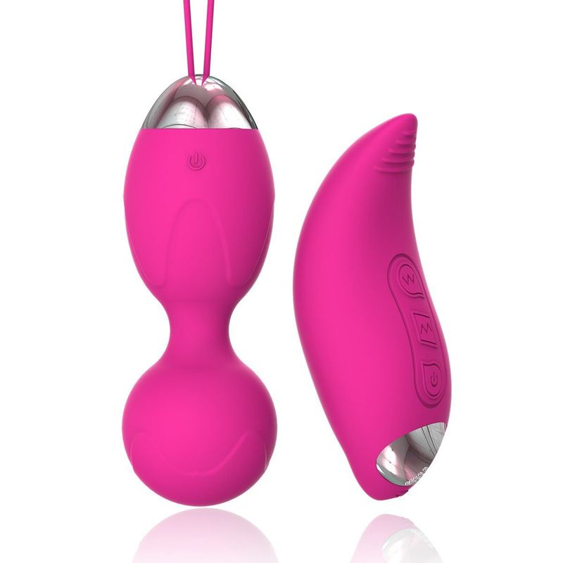 Kegel ball with remote