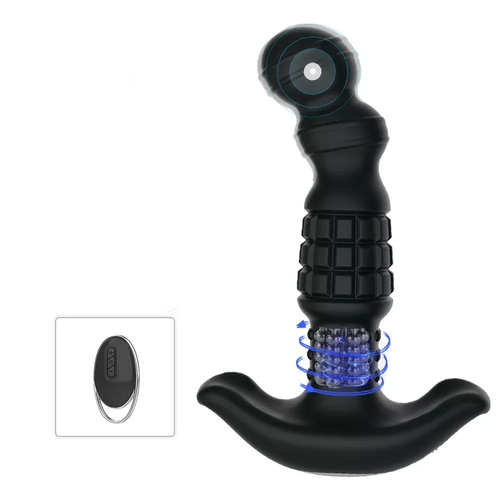 La Cuiller 360 Rotating Vibrating Remote Anal Plug