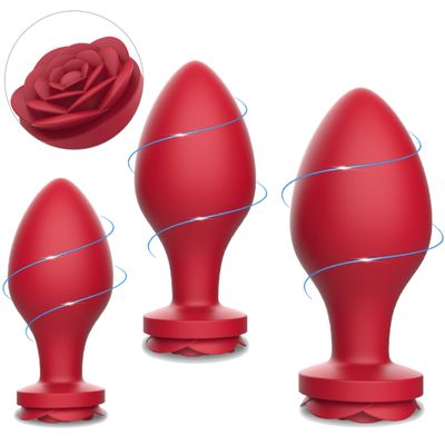 La Rosa Anal Butt Plug Set