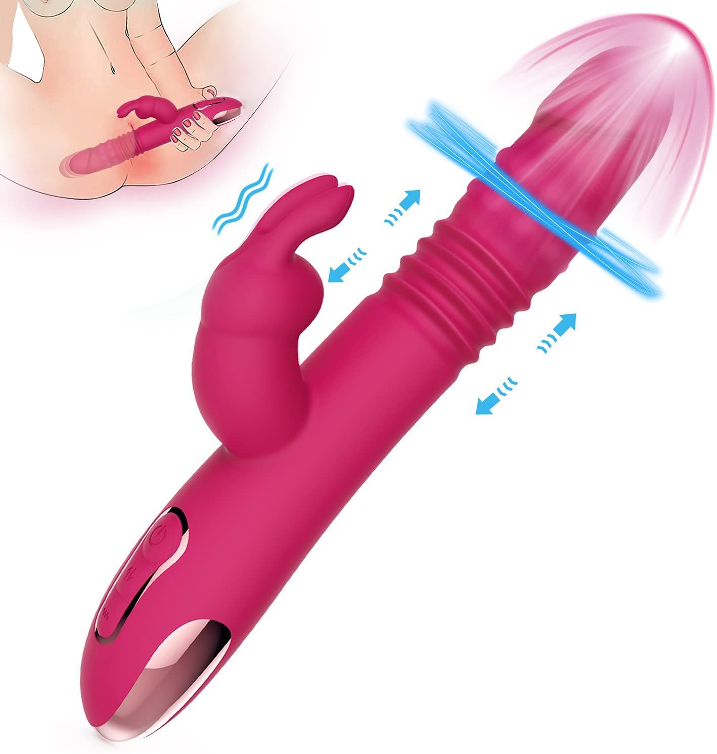 Tripple Action Rabbit Vibrator