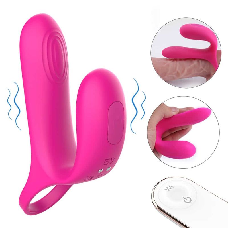 Pleaser Pro™ Combo: Cock Ring And Finger Vibrator Pleaser Pro™ Combo: Cock Ring And Finger Vibrator