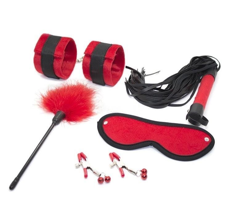 Red Velvet Milanoo Bondage Set 7 piece