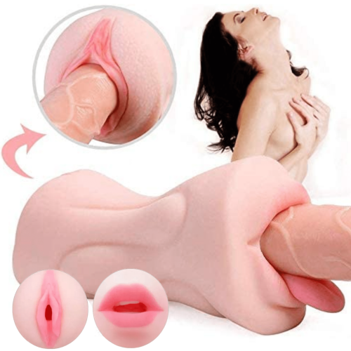 Realistica Male Masturbator: Mouth, Teeth, Tongue & Vagina