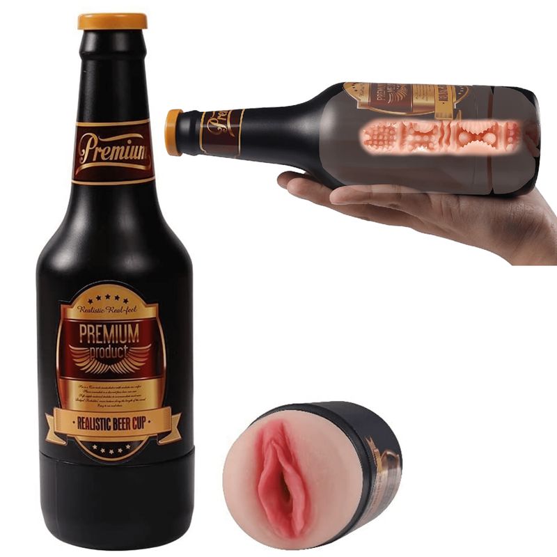 Realistic Beer Discreet Mastrubator