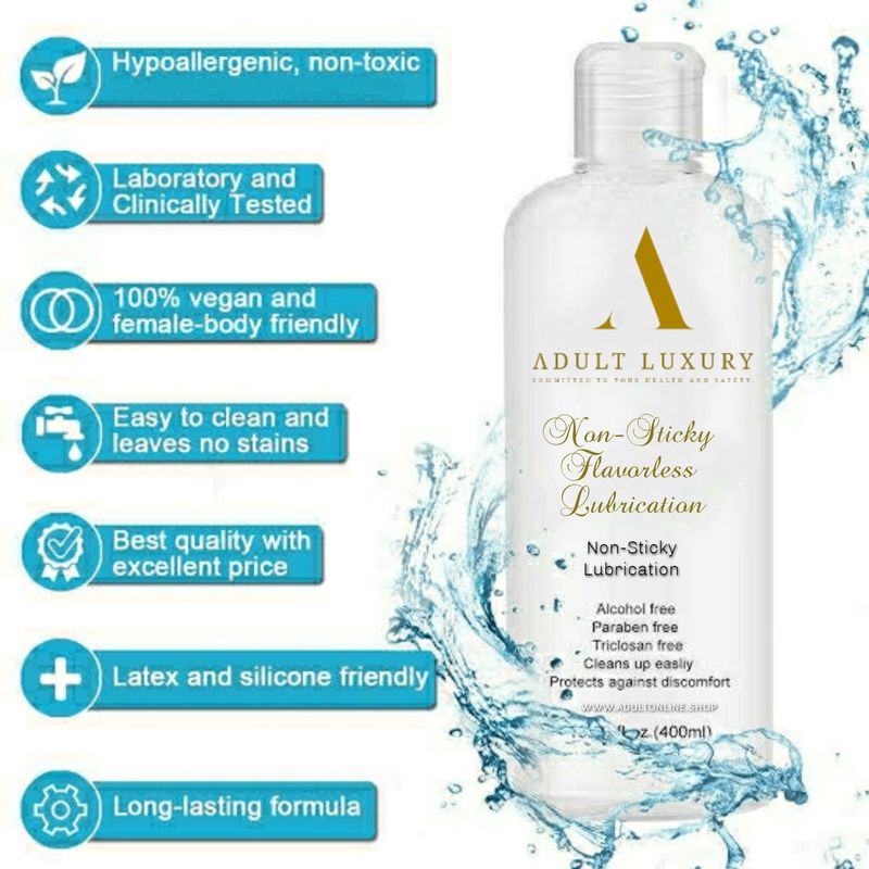 Non-Sticky Flavourless Lubrication Non-Sticky Flavourless Lubrication