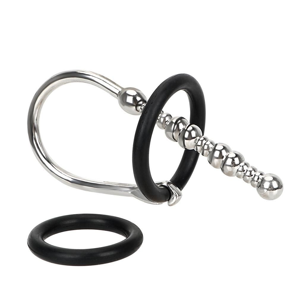Penis Plug With Silicone Ring