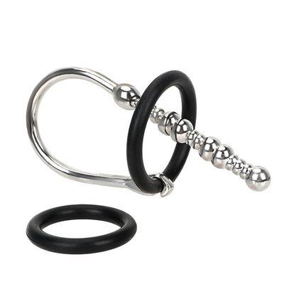 Penis Plug With Silicone Ring