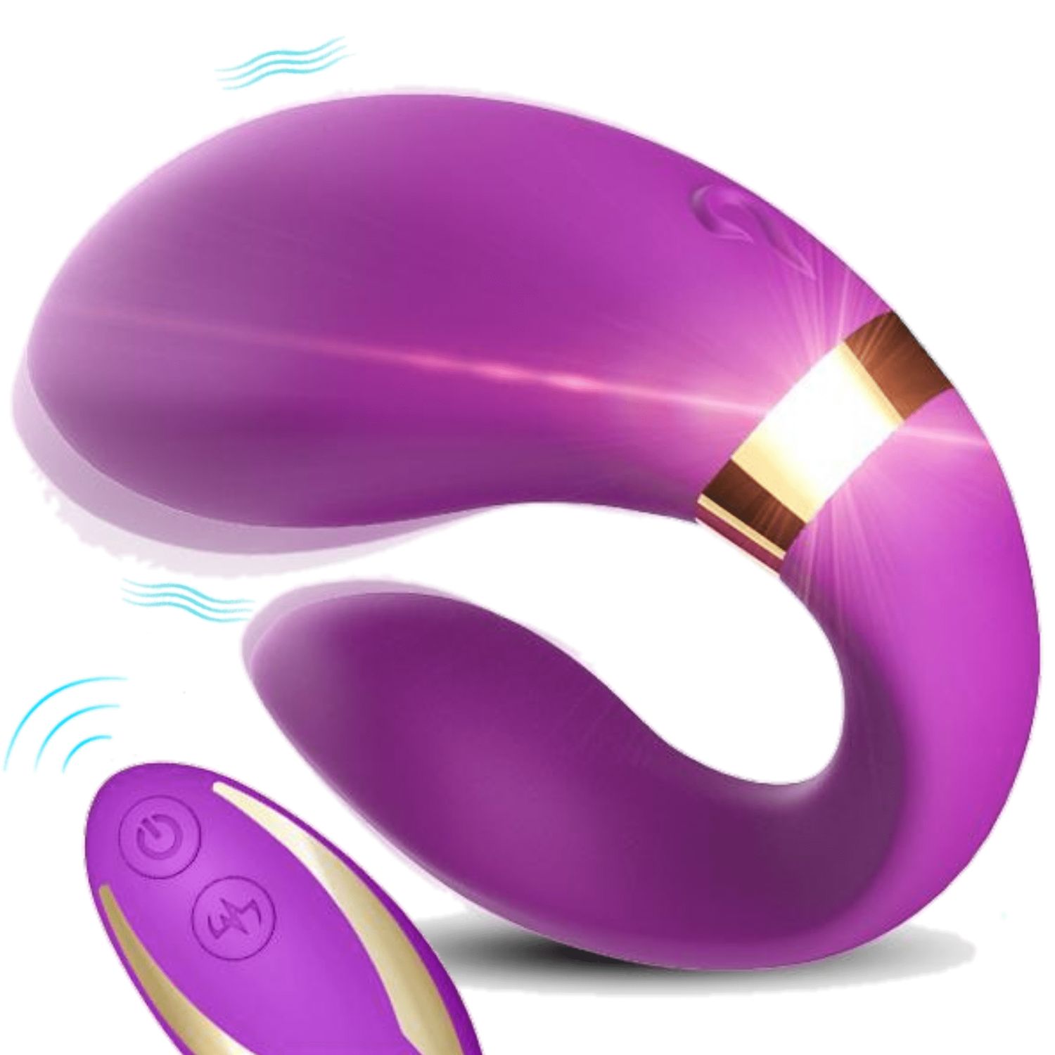 Pure Bliss™ Couples Remote Control Vibrator