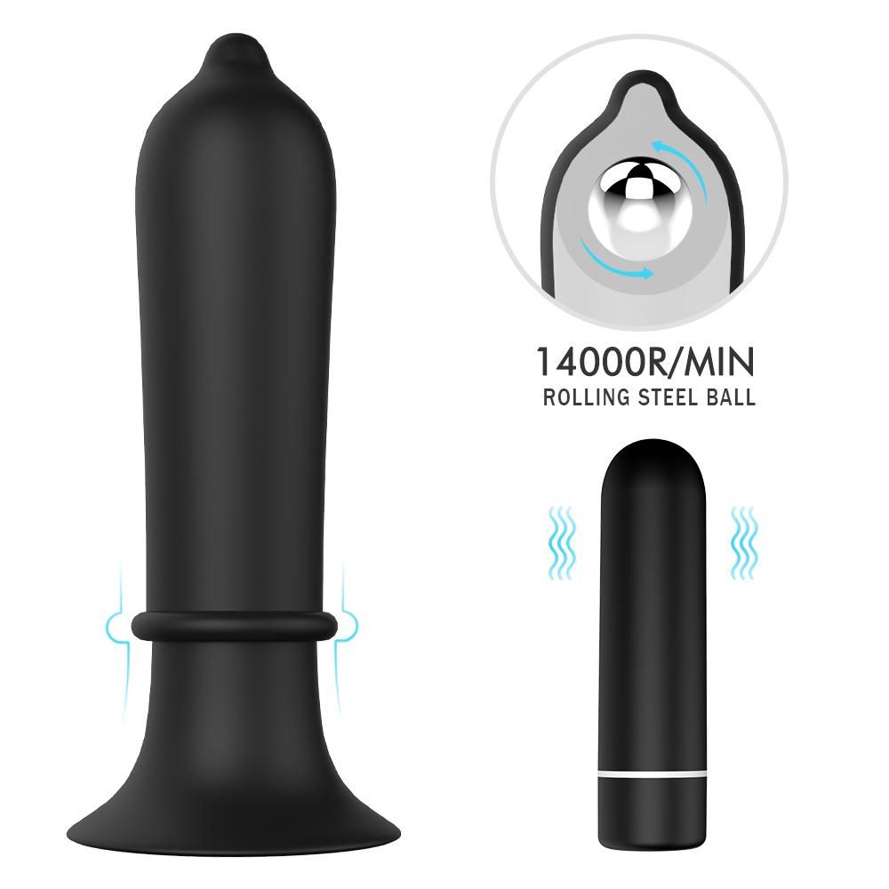 Rocket Bullet Vibrating Anal Butt Plug
