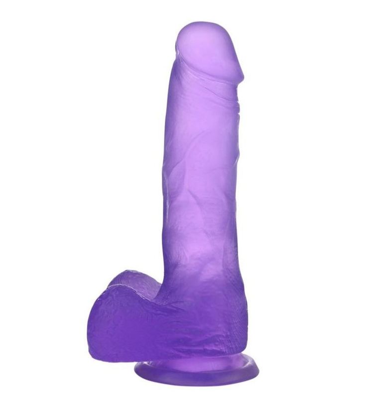 Purple Erotic Pleasure Dildo 20cm