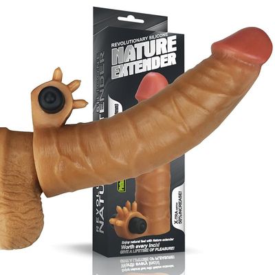 Real Feel Vibrating Penis Sleeve from Germany +50%