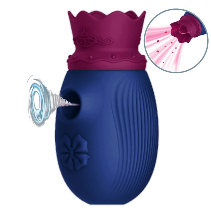 The Crown 👑 3 in 1 Licking Air Pulse Vibrator The Crown 👑 3 in 1 Licking Air Pulse Vibrator